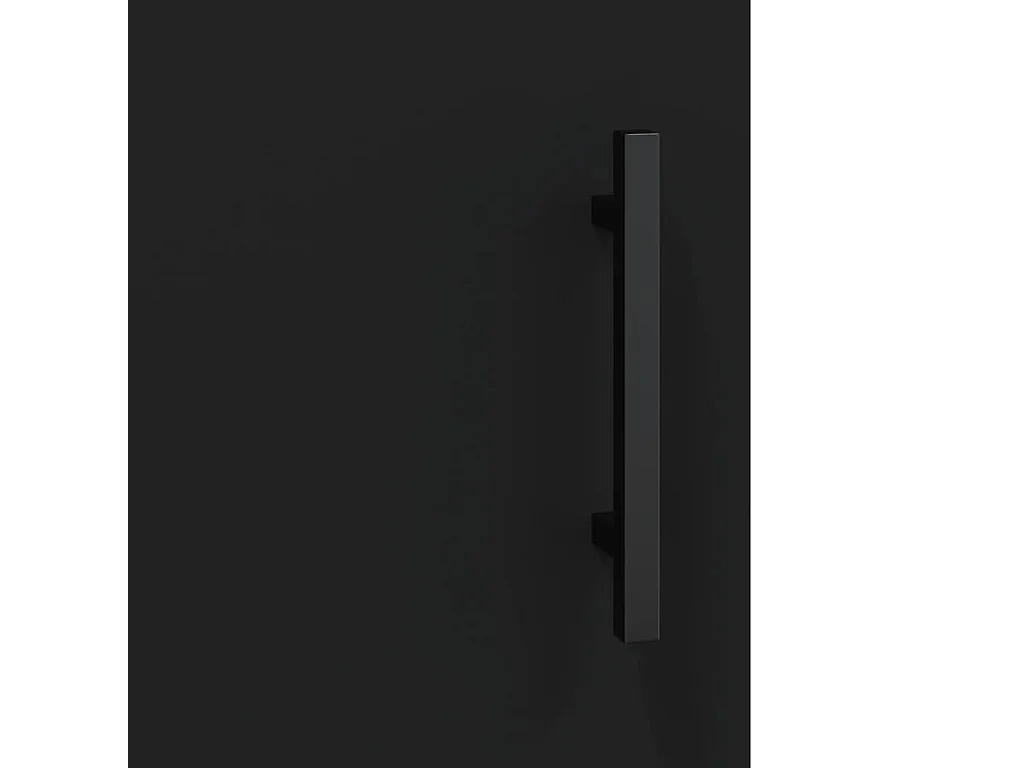 Aparador 69,5x34x90 cm derivados de madeira preto