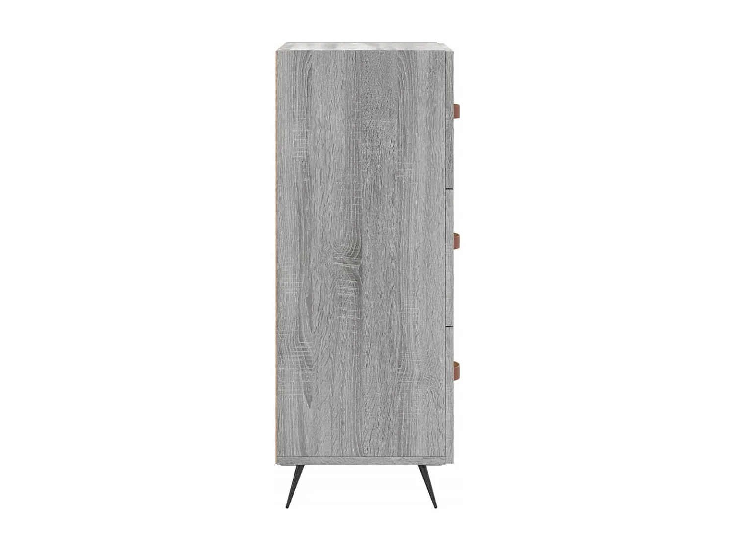 Buffet Sonoma gris 34,5x34x90 cm Bois d'ingénierie