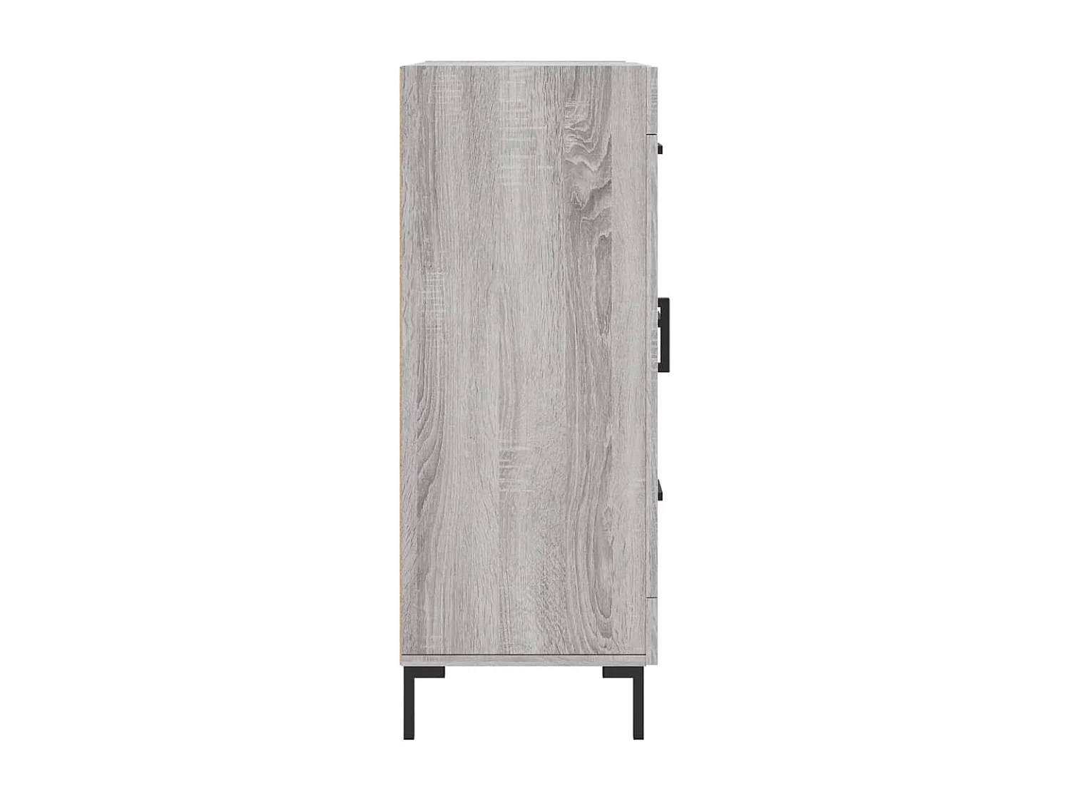 Buffet sonoma gris 69,5x34x90 cm bois d'ingénierie