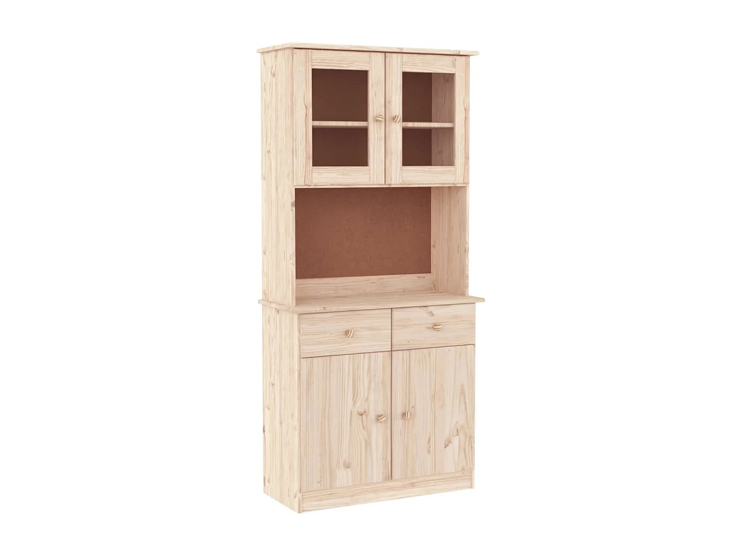 Buffet ALTA 77x35x165 cm bois massif de pin