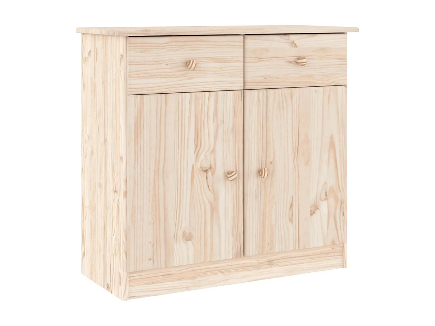Buffet ALTA 77x35x165 cm bois massif de pin
