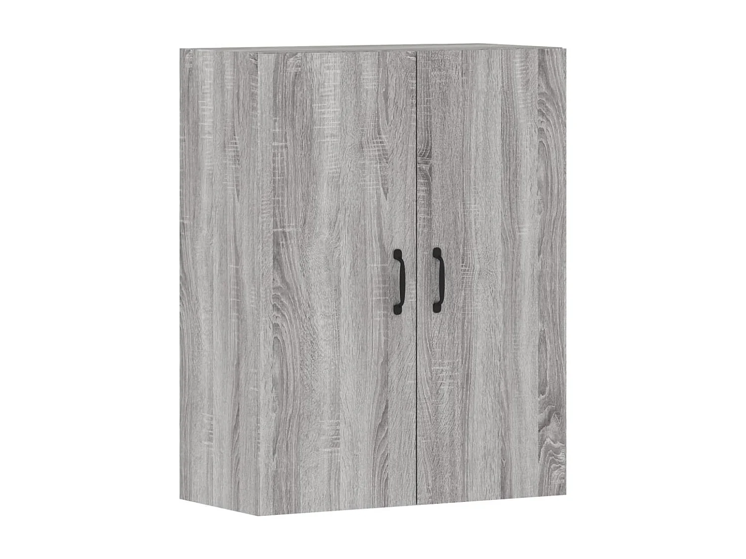 Armoires murales 2 pcs sonoma gris bois d'ingénierie