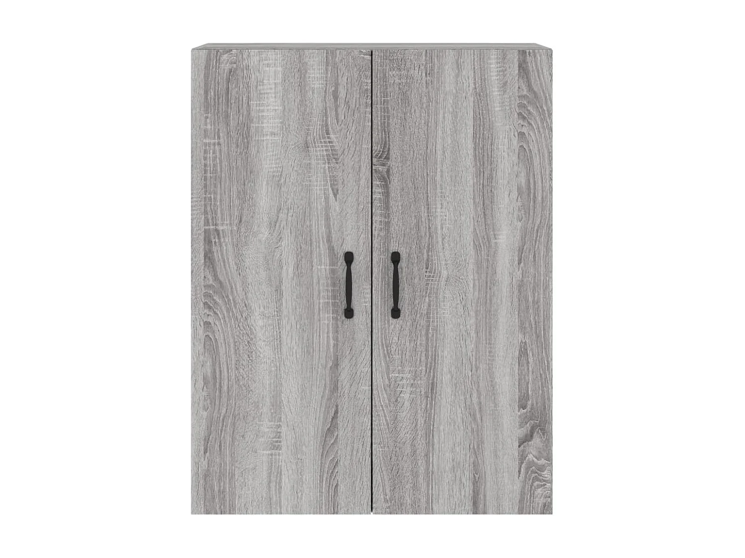 Armoires murales 2 pcs sonoma gris bois d'ingénierie
