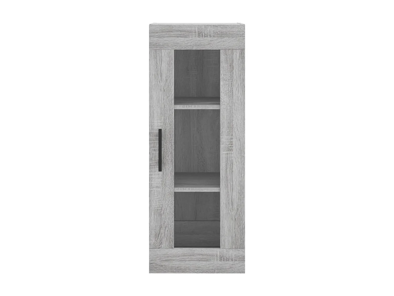 Buffet haut Sonoma gris 34,5x34x180 cm Bois d'ingénierie