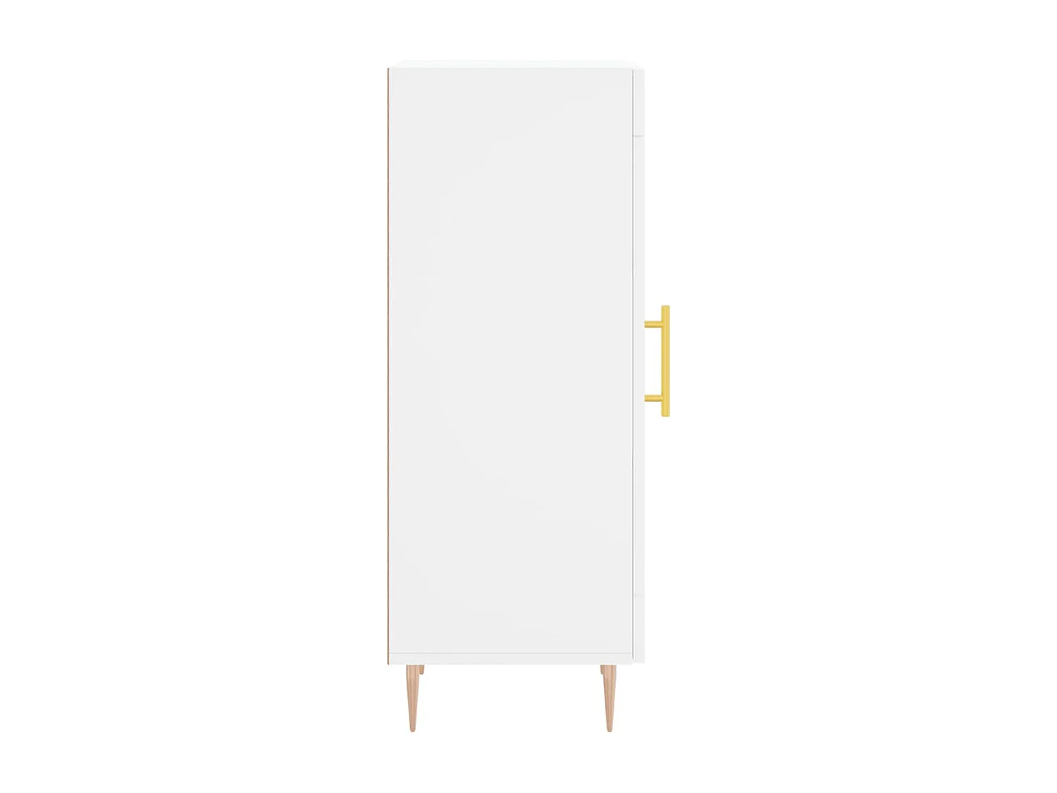 Buffet blanc 34,5x34x90 cm bois d'ingénierie