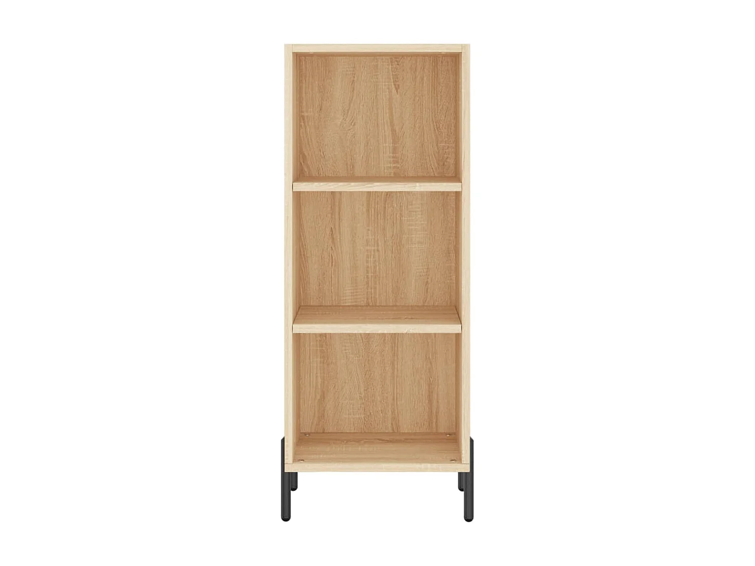 Aparador de madera contrachapada roble Sonoma 34,5x34x180 cm