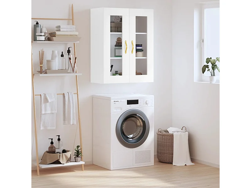 Wandschrank Weiß 69,5x34x90 cm