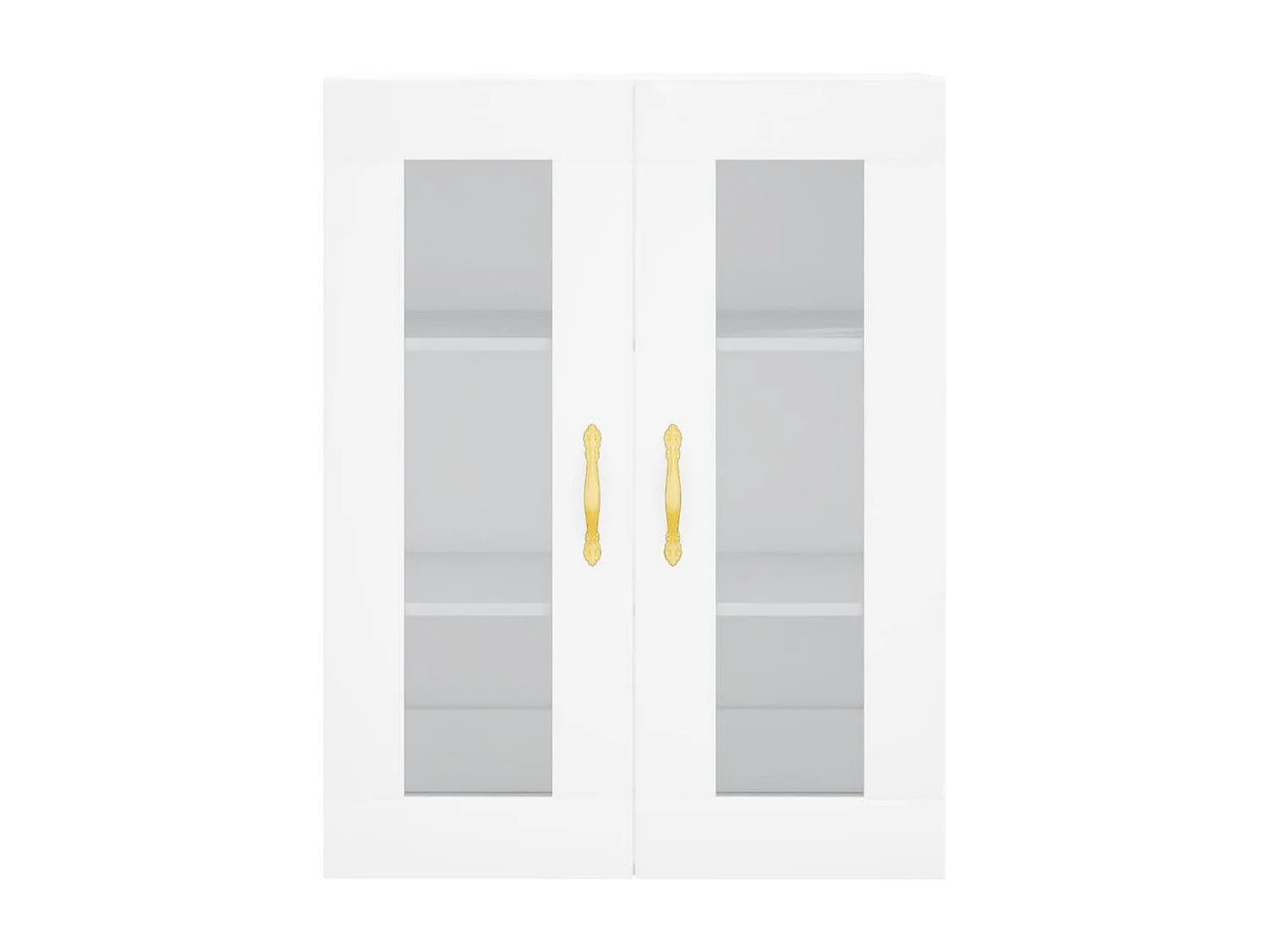 Armoire murale blanc 69,5x34x90 cm