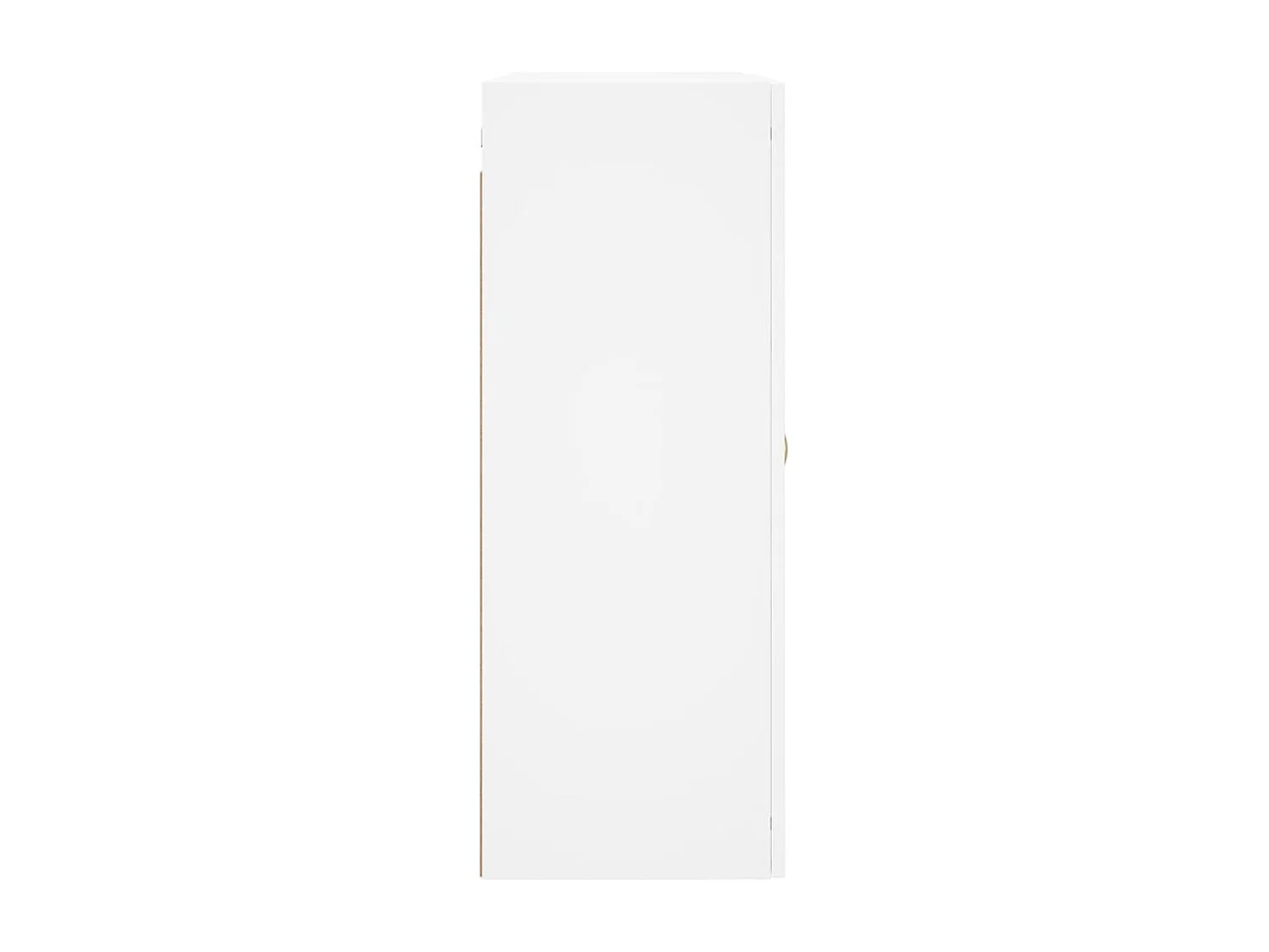 Armoire murale blanc 69,5x34x90 cm