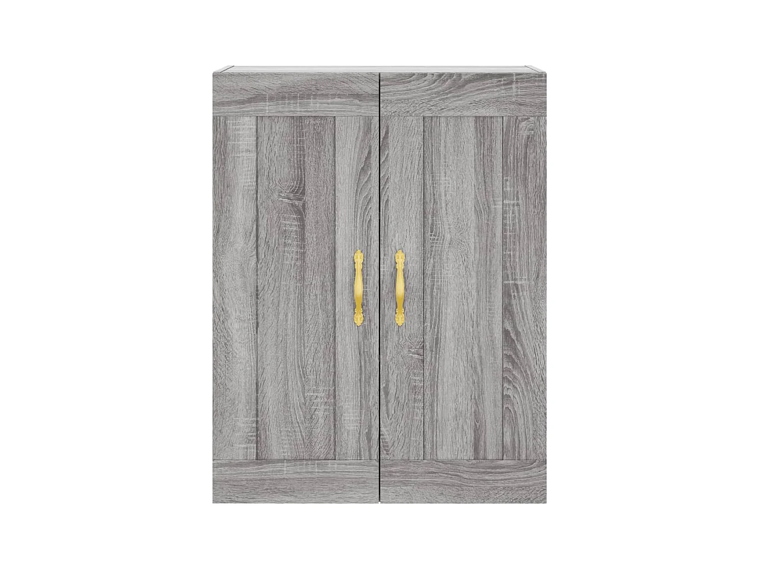 Armoire murale sonoma gris 69,5x34x90 cm bois d'ingénierie