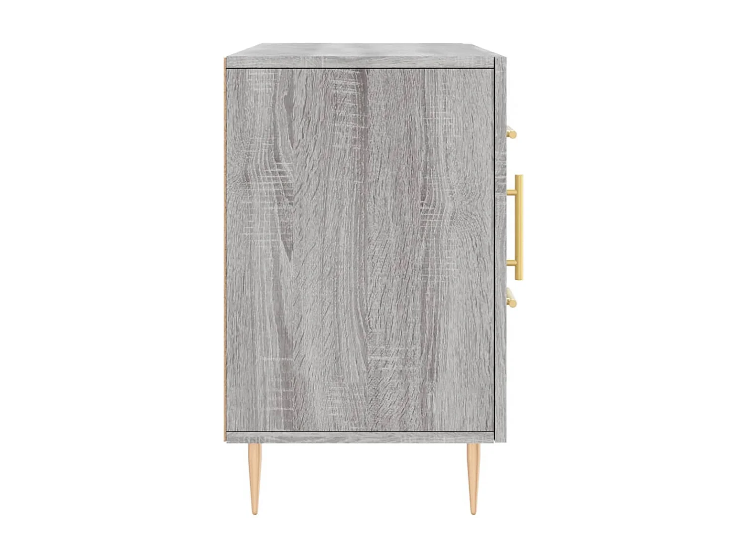 Credenza Grigio Sonoma 100x36x60 cm in Legno Multistrato
