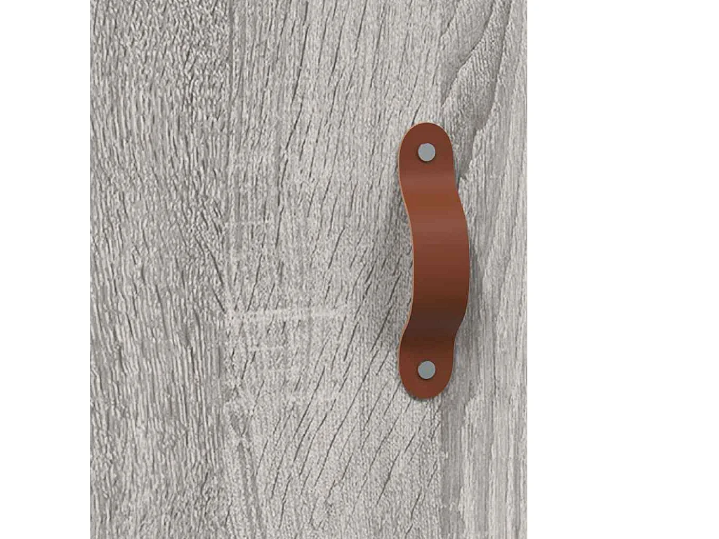 Highboard Grau Sonoma 69,5x31x115 cm Holzwerkstoff