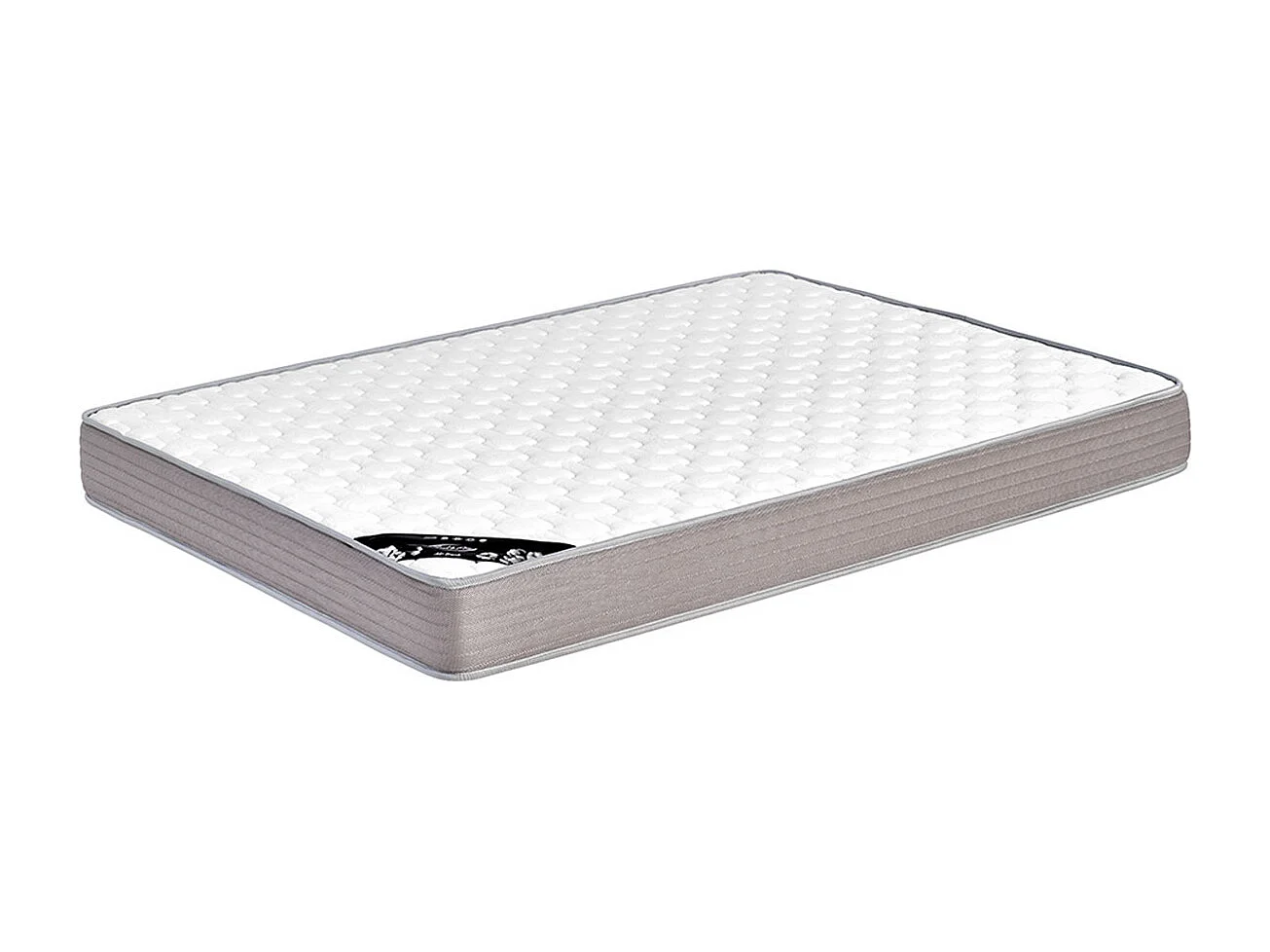 Pack lit avec matelas 120x200 cm bois massif hêtre GASTON