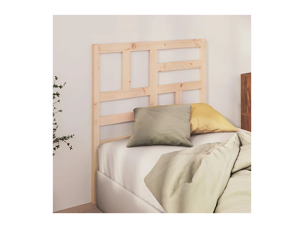 Tête de lit 106x4x104 cm Bois massif de pin