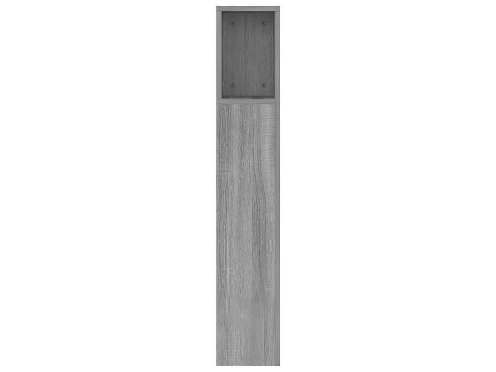 Testiera con Scomparti Grigio Sonoma 160x18,5x104,5 cm