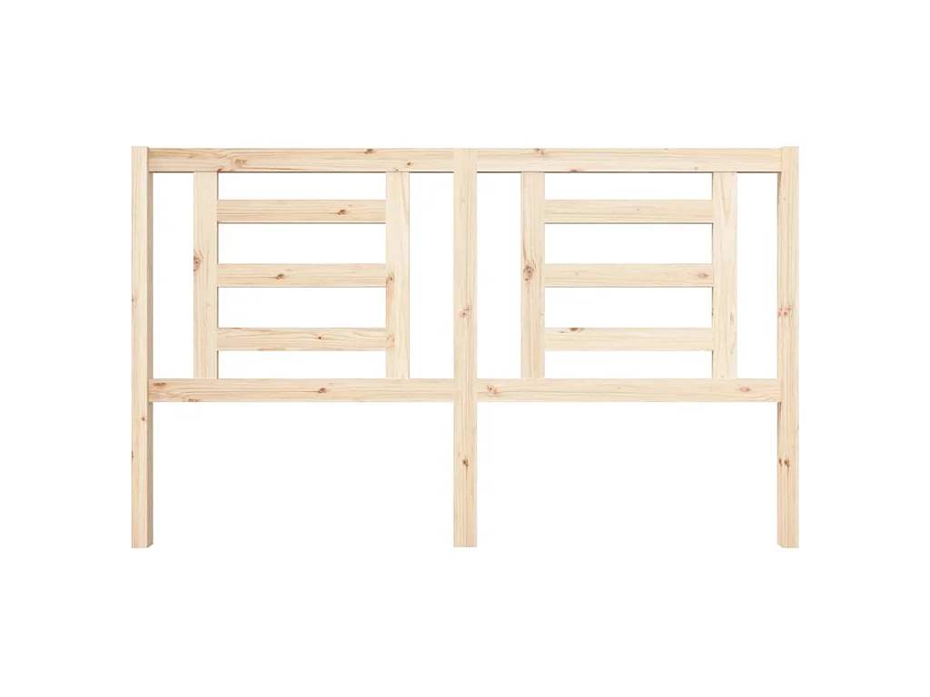 Tête de lit 166x4x100 cm Bois massif de pin