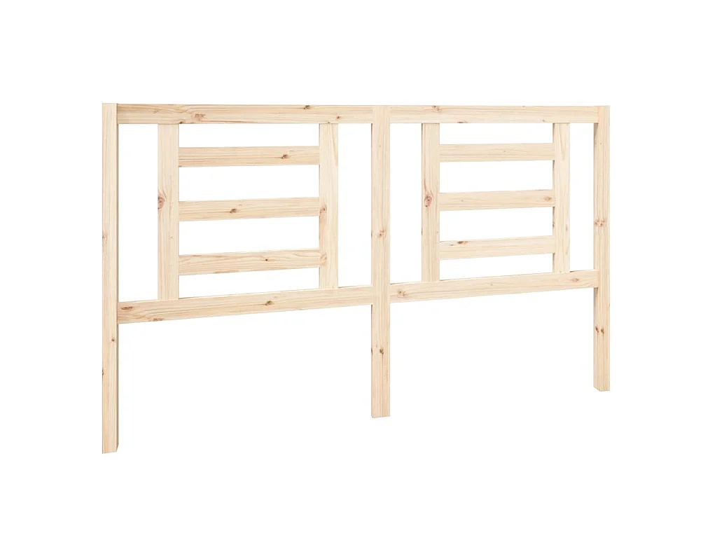 Tête de lit 166x4x100 cm Bois massif de pin