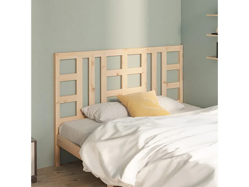 Tête de lit 126x4x100 cm Bois massif de pin