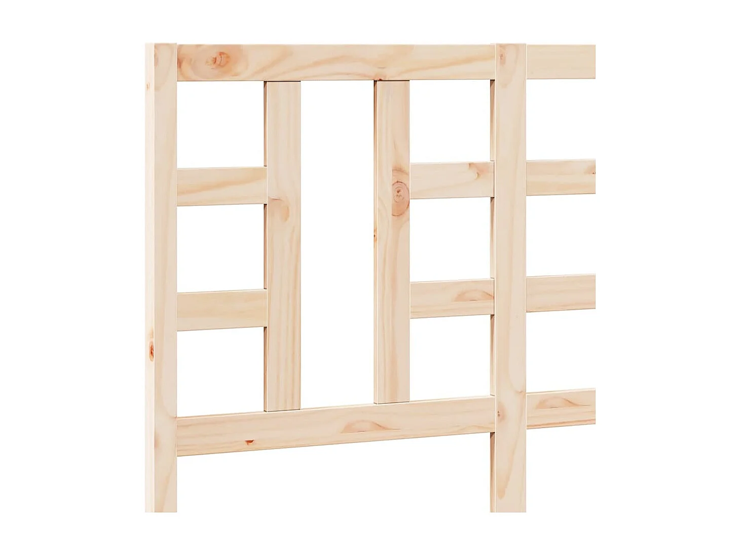 Tête de lit 126x4x100 cm Bois massif de pin