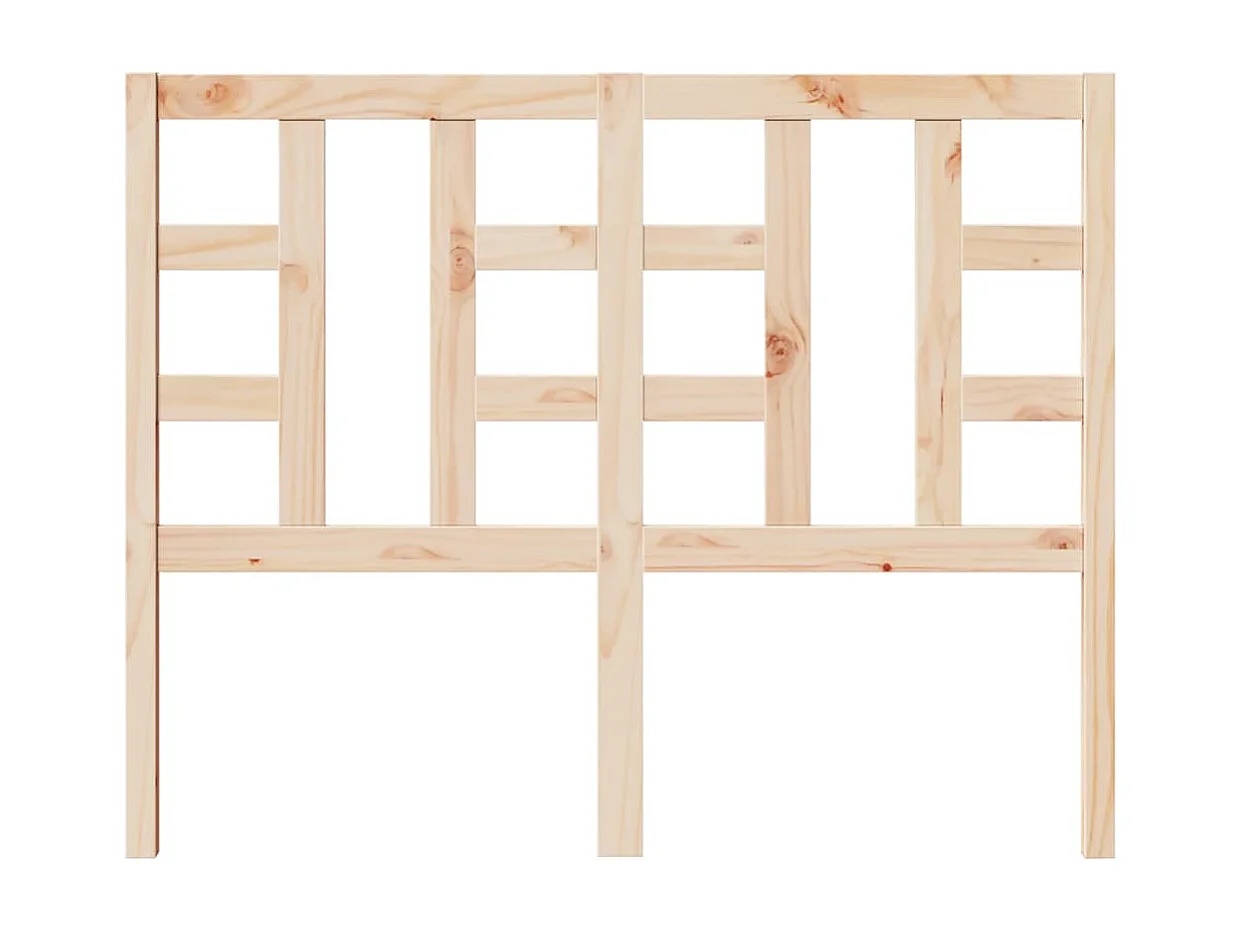 Tête de lit 126x4x100 cm Bois massif de pin