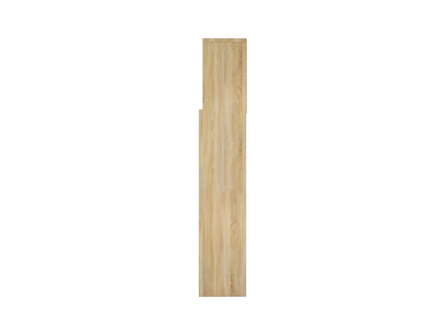 Testiera con Contenitore Rovere Sonoma 160x19x103,5 cm