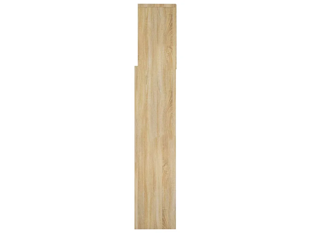 Armoire de tête de lit chêne sonoma 160x19x103,5 cm