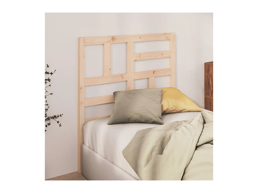 Tête de lit 81x4x104 cm Bois massif de pin