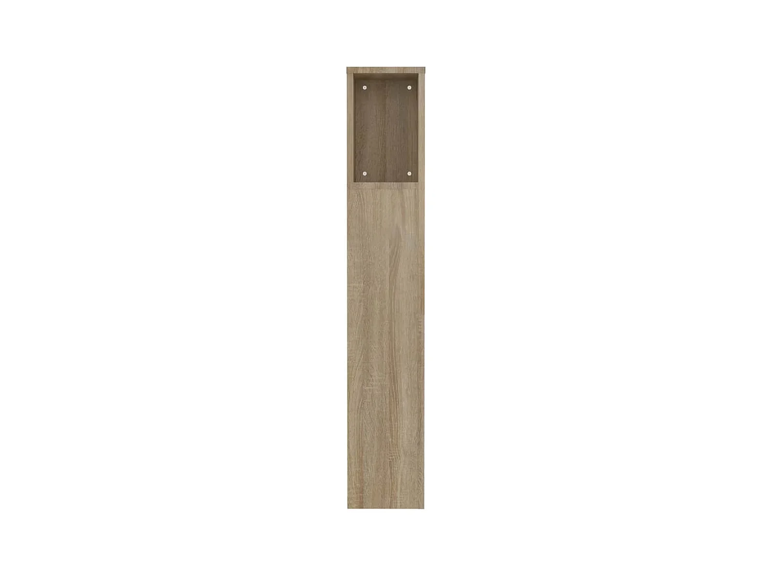 Kopfteil mit Ablagen Sonoma-Eiche 100x18,5x102,5 cm