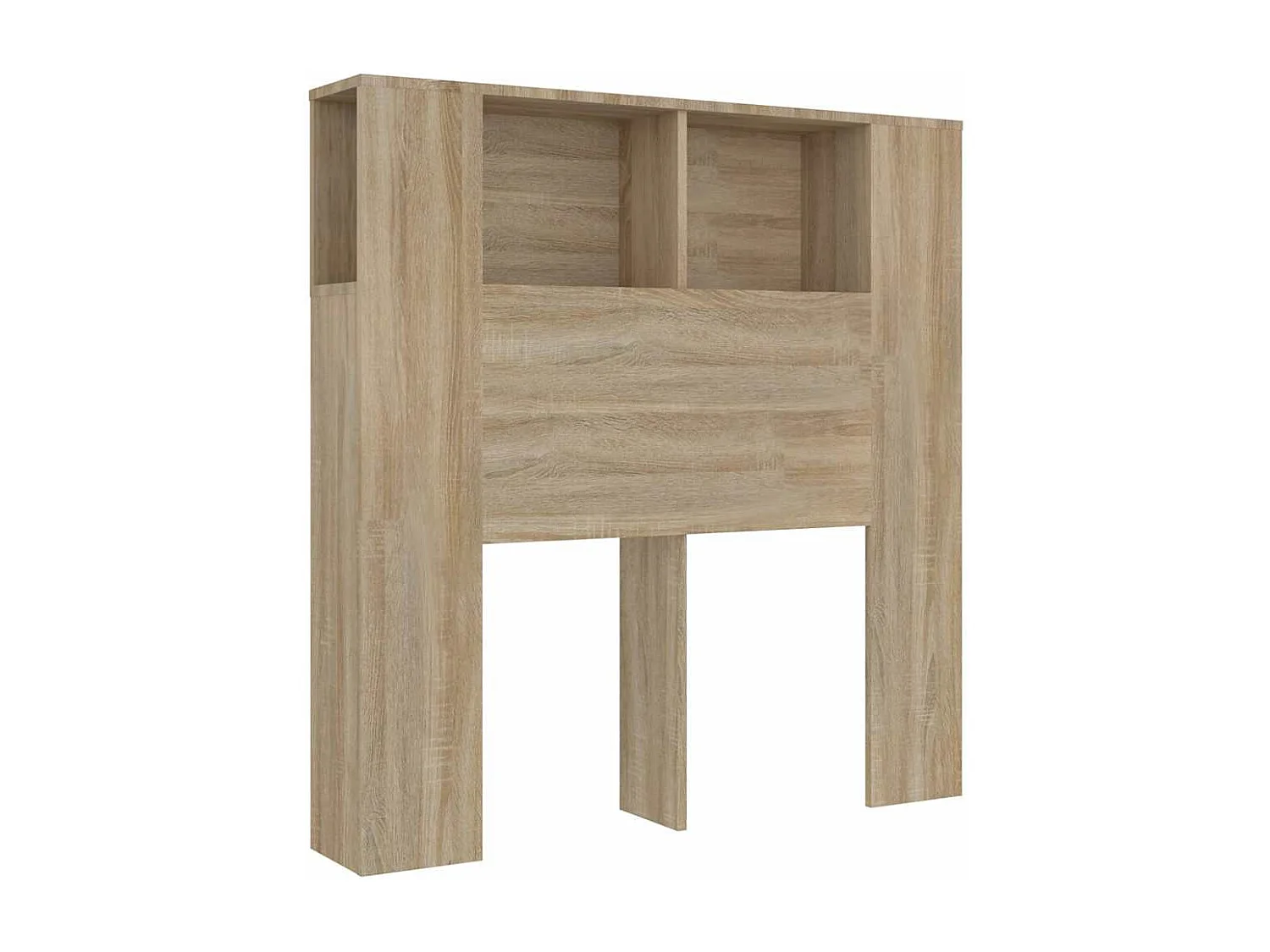 Hoofdbordkast 100x18,5x102,5 cm sonoma eikenkleurig