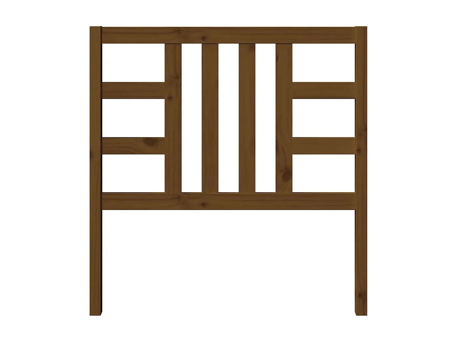 Tête de lit Marron miel 96x4x100 cm Bois massif de pin