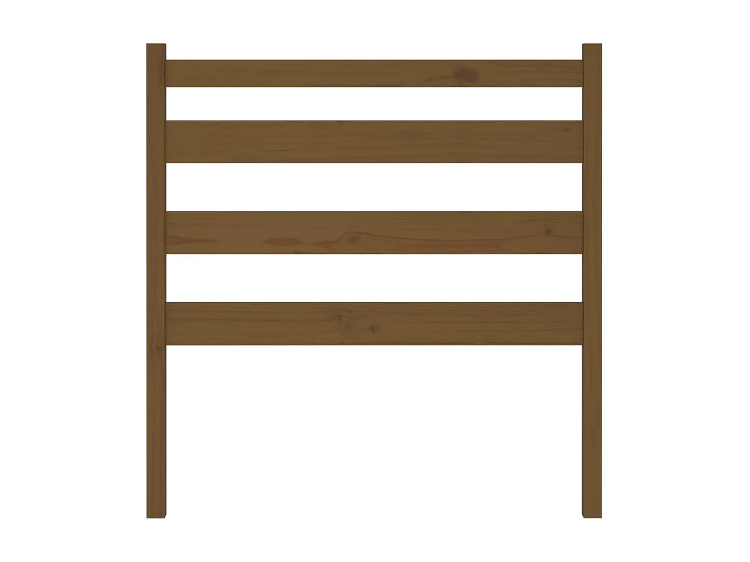 Tête de lit Marron miel 96x4x100 cm Bois massif de pin