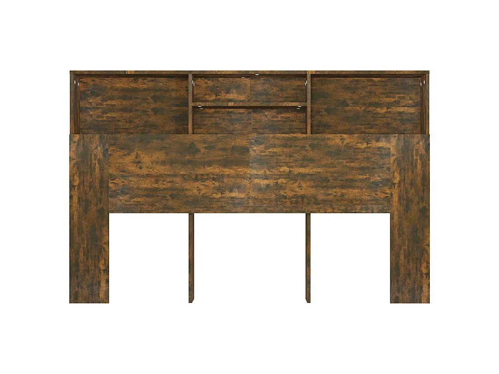 Armário de cabeceira 160x19x103,5 cm cor carvalho fumado
