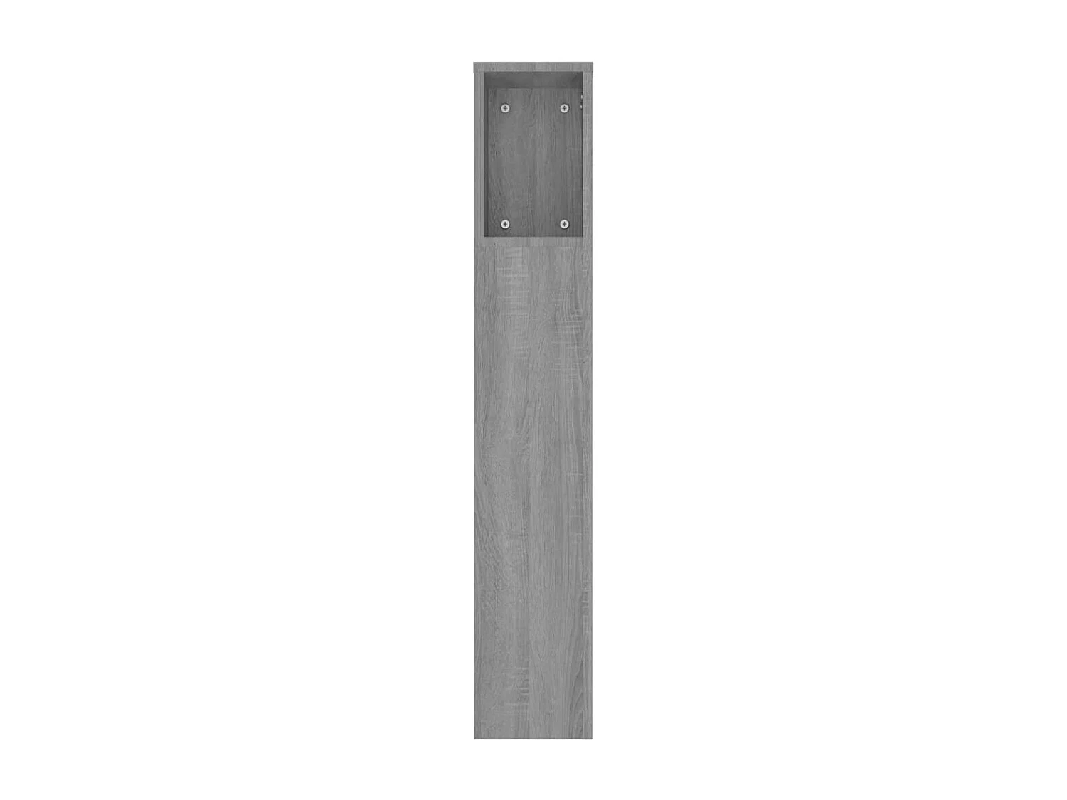 Armoire de tête de lit Sonoma gris 180x18,5x104,5 cm