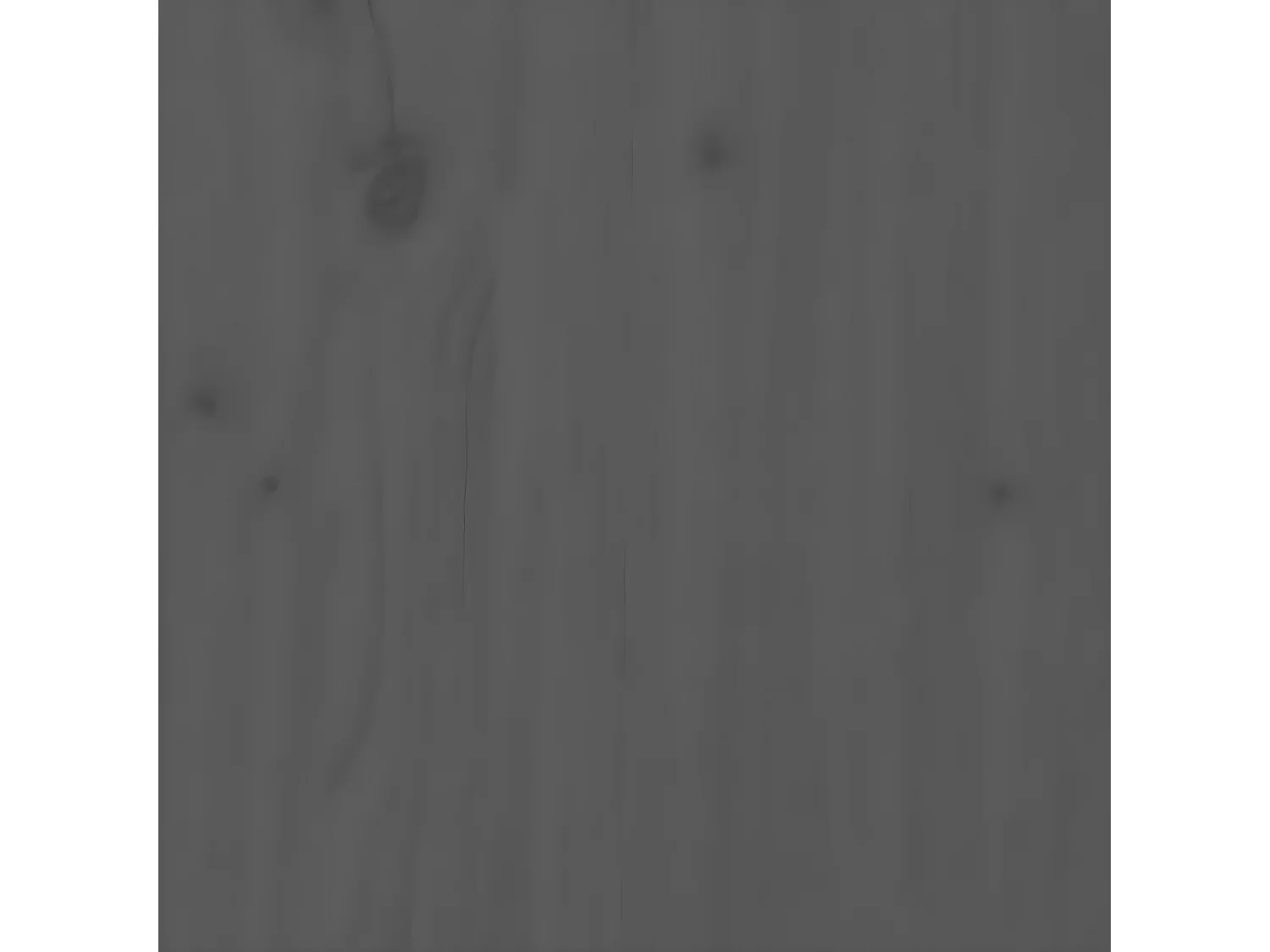 Tête de lit Gris 145,5x4x100 cm Bois massif de pin