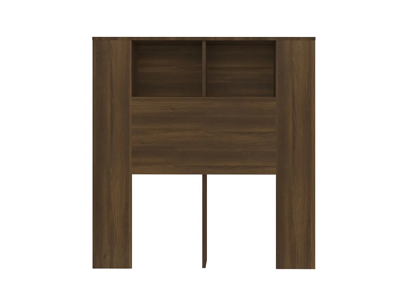 Armoire de tête de lit Chêne marron 100x18,5x102,5 cm