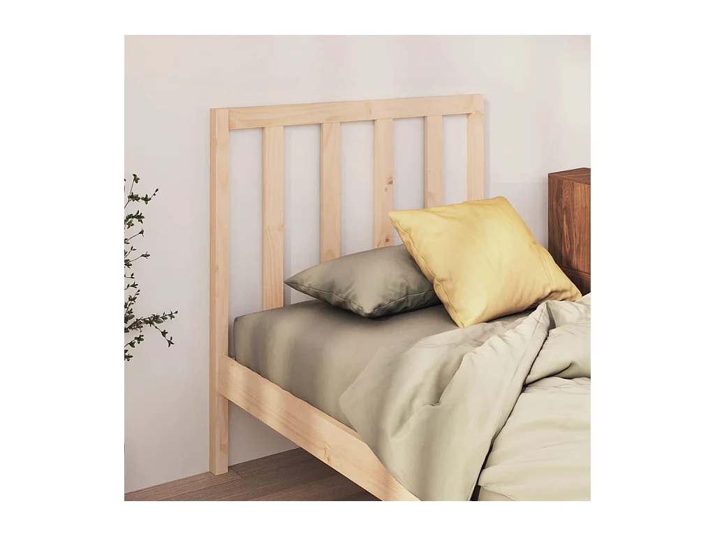 Tête de lit 96x4x100 cm Bois massif de pin