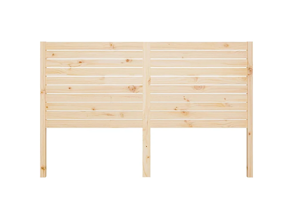 Cabeceira de cama 206x4x100 cm pinho maciço