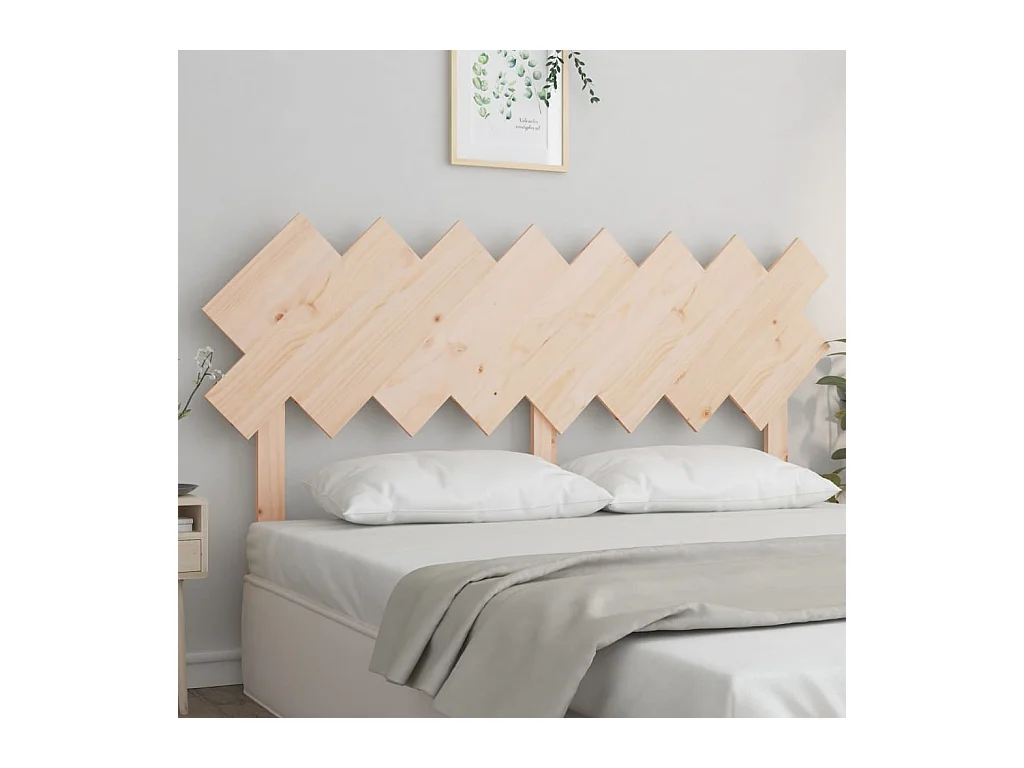 Tête de lit 159,5x3x80,5 cm Bois massif de pin