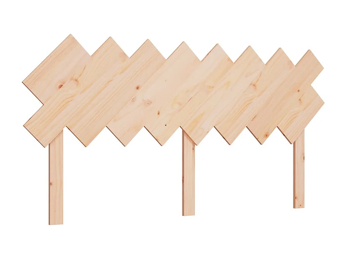 Bett-Kopfteil 159,5x3x80,5 cm Massivholz Kiefer