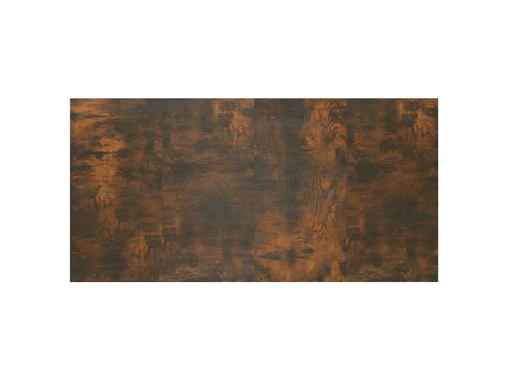 Hoofdbord met kastjes bewerkt hout gerookt eikenkleurig