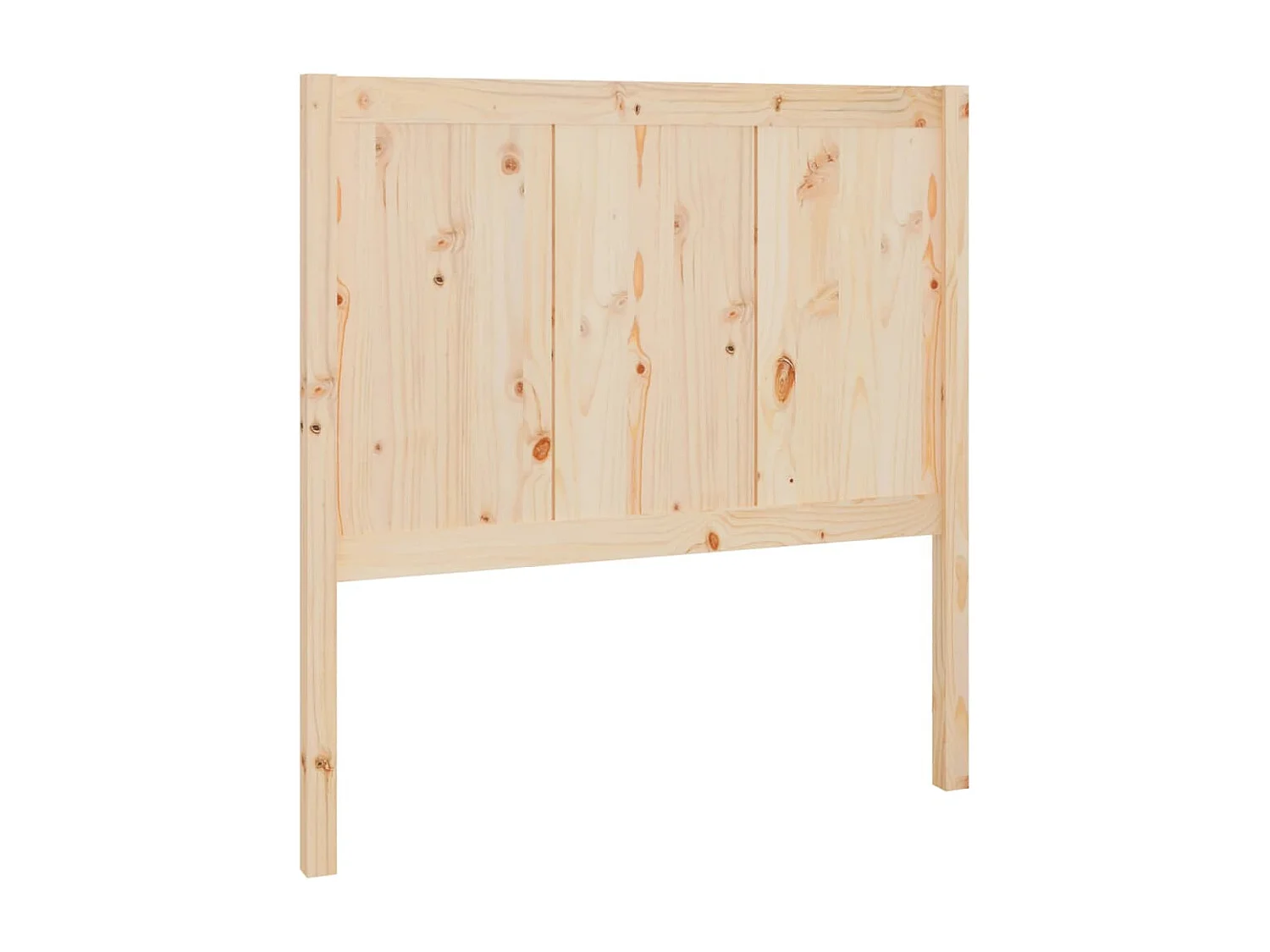 Hoofdbord 105,5x4x100 cm massief grenenhout