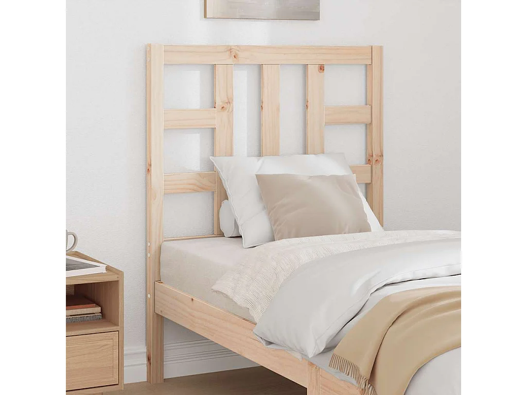 Tête de lit 81x4x100 cm Bois massif de pin