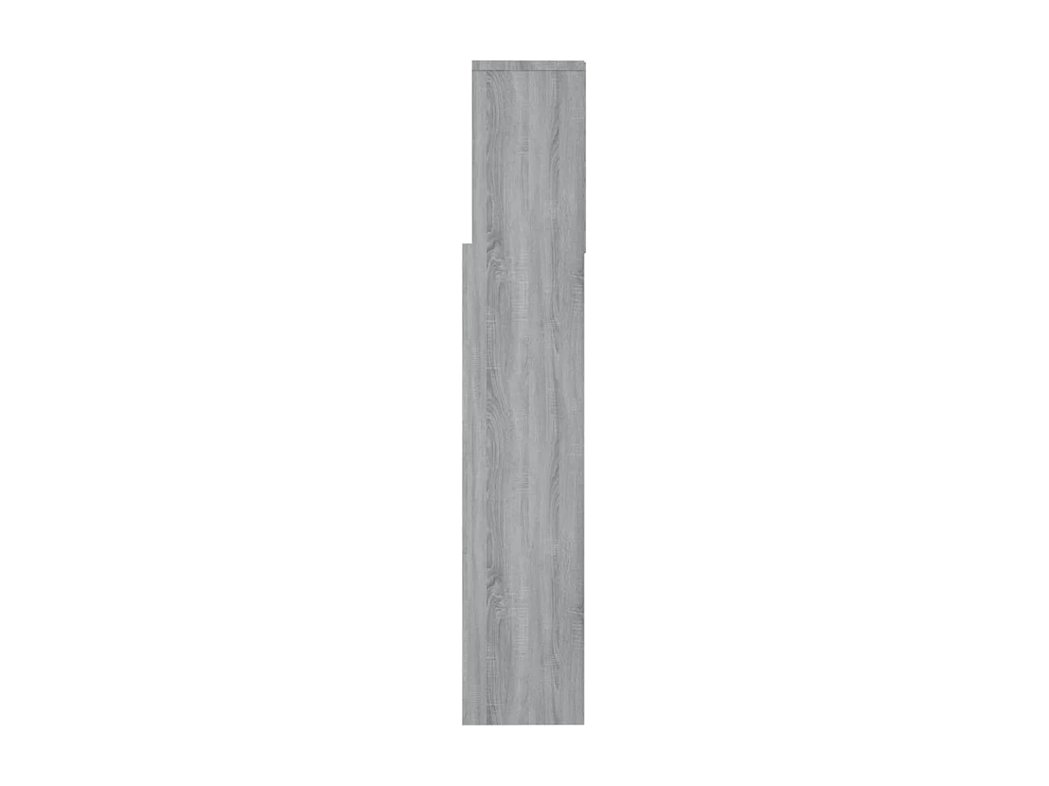 Mueble cabecero color gris Sonoma 160x19x103,5 cm