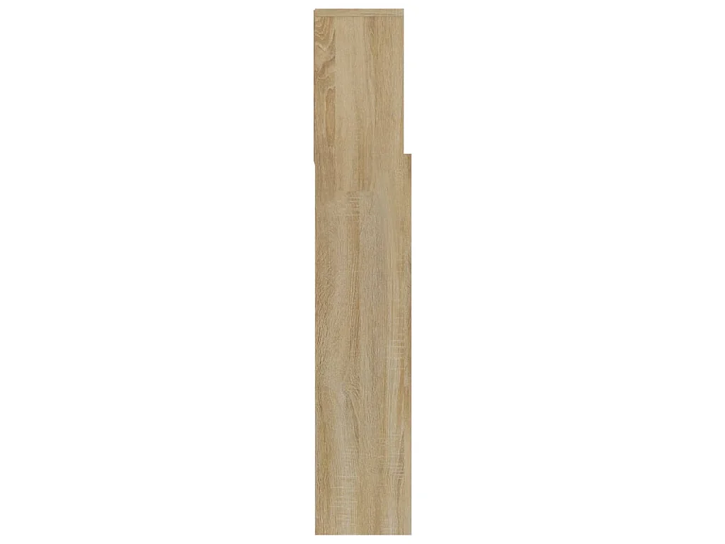 Hoofdbordkast 120x19x103,5 cm sonoma eikenkleurig