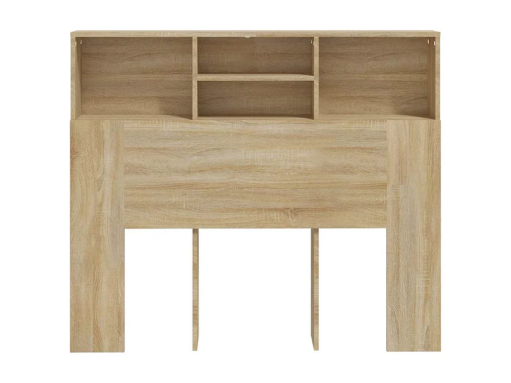 Armoire de tête de lit Chêne sonoma 120x19x103,5 cm