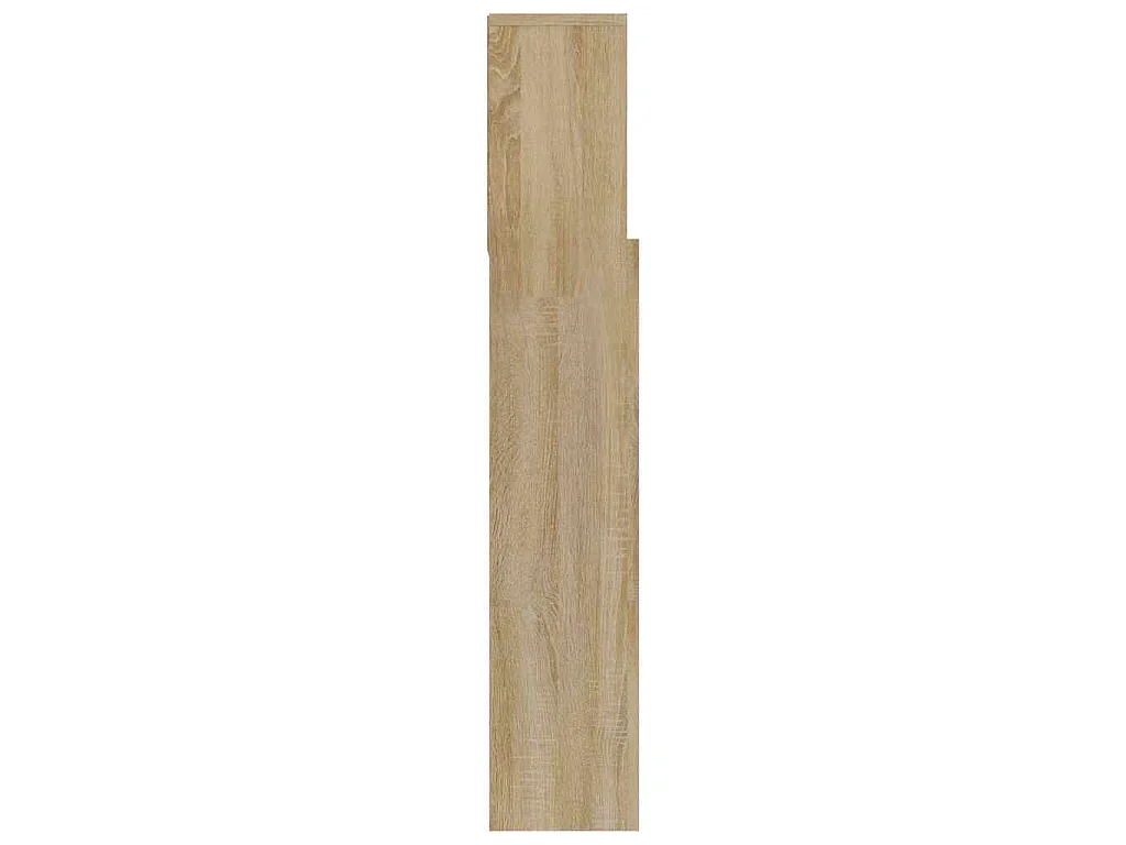 Armoire de tête de lit Chêne sonoma 120x19x103,5 cm