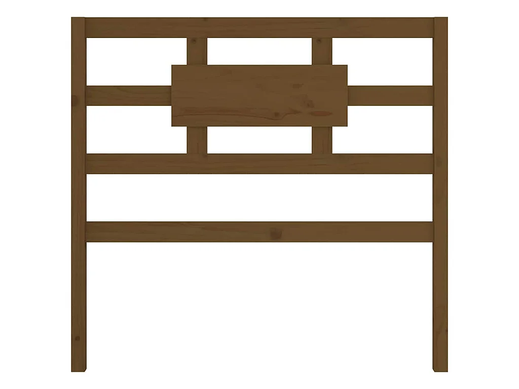 Tête de lit Marron miel 95,5x4x100 cm Bois massif de pin