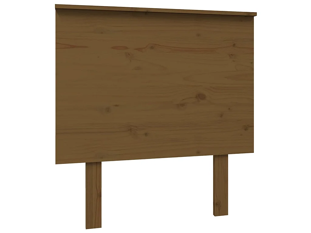 Tête de lit Marron miel 79x6x82,5 cm Bois massif de pin