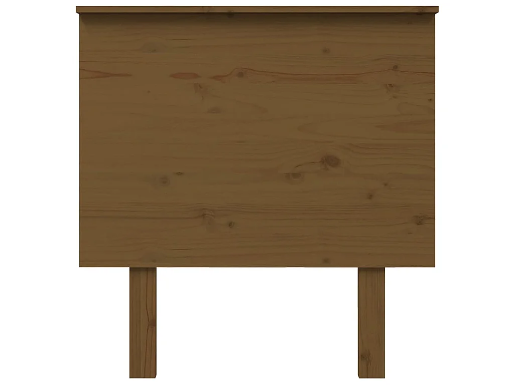 Tête de lit Marron miel 79x6x82,5 cm Bois massif de pin