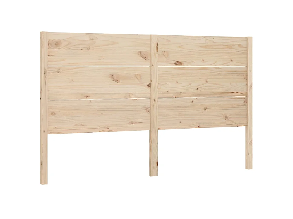Tête de lit 206x4x100 cm Bois massif de pin